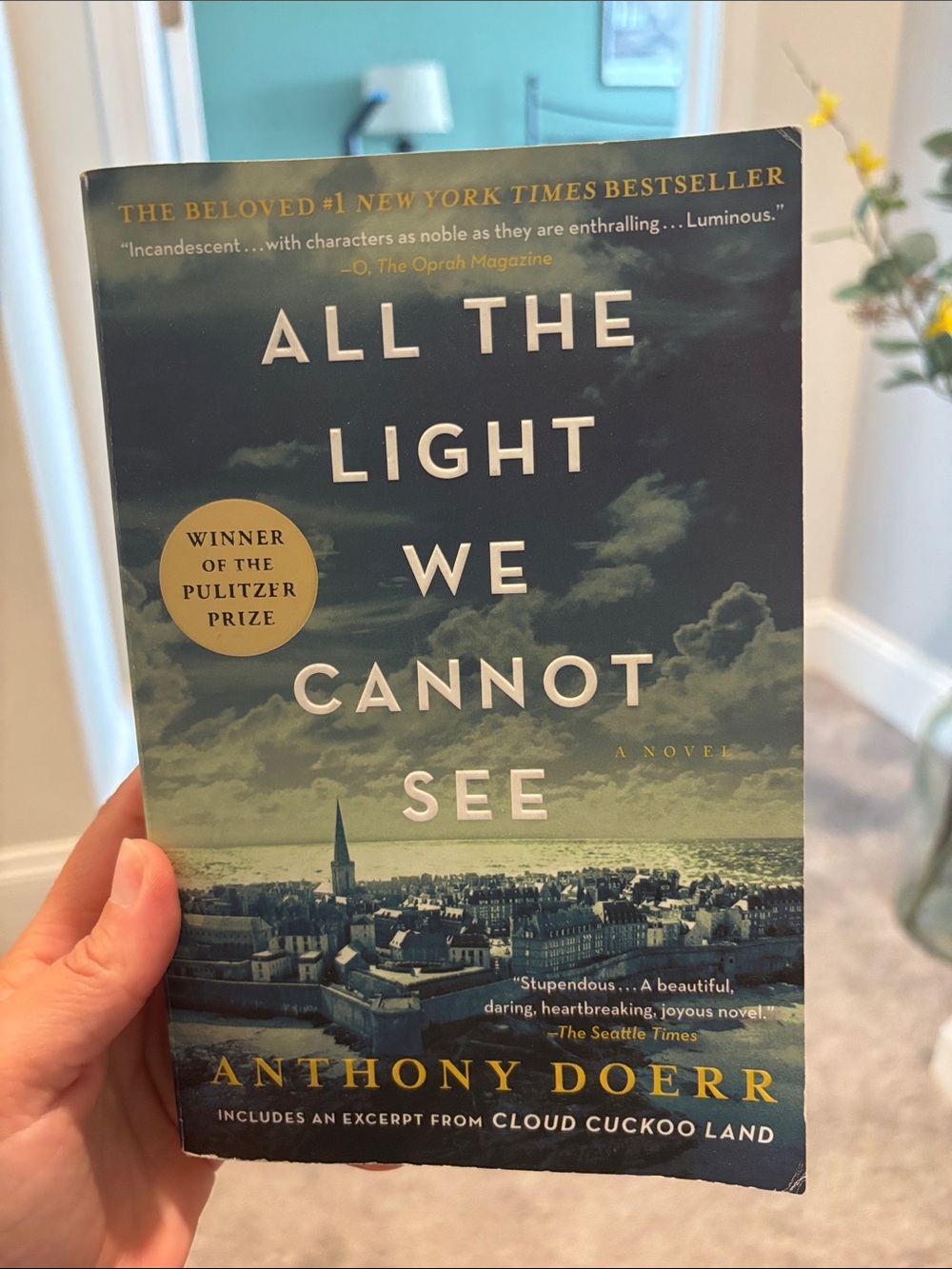 All the Light We Cannot See by Anthony Doerr - Blue/Gray Hardcover